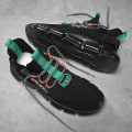 Miniatyrbillede 2 af 5: Herresko Åndbare Sportssko Sneakers Løbesko 2Dmk500 BlackGreen EU 43