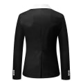 Miniatyrbillede 3 af 5: Casual blazerjakke til mænd, slim fit, stilfuld jakke Black L