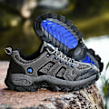 Miniatyrbild 4 av 5: Herrsneakers Lågtopps Vandringsskor För Utomhusspårning Vandring Promenader 102 Gray EU 47