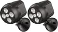 Utomhusljus med rörelsesensor Vattentät, LED-strålkastare med trådlös sensor, Utomhus säkerhetsljus (2-pack)