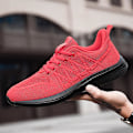 Miniatyrbillede 4 af 5: Løbesko til mænd Letvægt Åndbare Vandresko Atletiske Mode Sneakers 3Dsf022 Red EU 34