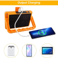 Miniatyrbillede 3 af 5: 2 Pakker 60w Genopladelig Led Projektør 120 Cob 4 Tilstande Solar Genopladelig Lampe Led Projektør Byggeplads Arbejdslampe Vandtæt Genopladelig L