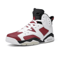 Miniatyrbillede 1 af 5: Herre Basketballsko Letvægts Åndbare Vandresko Atletiske Mode Sneakers 3Daj6 WhiteRed EU 42