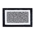 Miniatyrbillede 1 af 4: Luksus Badeværelsesmåtte, Ekstra Bløde og Absorberende Mikrofiber Bademåtter, Skridsikker Plysset Bademåtte, Maskinvask Tør, Bademåtter Til Badeværelse Fl black2 45x65cm