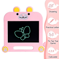 Pikkukuva 3 / 5: Pyyhittävä Uudelleenkäytettävä LCD-tabletti Joululahja H pink style1