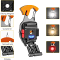 Miniatyrbillede 3 af 5: Mini Bærbar Arbejdslampe Genopladelig Lommelygte 800 Lumen Nøglering Inspektionslamper, Med Oplukker, Magnetisk Base, Til Camping/reparation/nødsituation