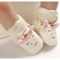 Miniatyrbillede 2 af 5: Baby Unisex-baby Hyggelige Fleece Sutsko unicorn 11cm