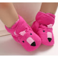 Miniatyrbilde 2 av 5: Baby Unisex-baby Koselige Fleece Tøfler Flamingo 13cm