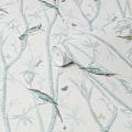 Miniatyrbillede 2 af 3: Graham &amp; Brown Next Chinoiserie Bird Trail Duck Egg Tapet 118267