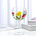 Miniatyrbild 5 av 5: 1 st handmålat vinglas i högkvalitativt glas Kristallhögt glas Hushåll Ins Nischglas Vinglas A004