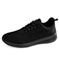 Miniatyrbillede 1 af 5: Løbesko til mænd Letvægt Åndbare Vandresko Atletiske Mode Sneakers 3Dsf022 Black EU 41