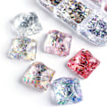 Pikkukuva 3 / 5: 6 Laatikkoa Kynsisettejä ja Kynsipuuteria, Kynsitaide Glitter Sekoitettu Kiiltävä Kynsien Koristeluun DIY style1