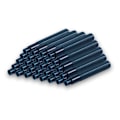 Pikkukuva 1 / 5: Lämpöpyyhittävät mustekapselit 3,4 mm täyttöpakkaukset koti- ja toimistotarvikkeisiin Blue Black 100 Pens