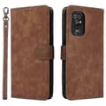 Doro 8100 / 8200 Plånboksfodral med Ställ RFID-skydd PU Läder Telefonskal & Rem Brown
