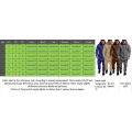 Miniatyrbild 2 av 2: 2023 Ny Herr Onesie All In One Hoodie Dragkedja Jumpsuit Vinter Casual Huvtröja Romper Playsuit ArmyGreen XL