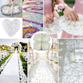 Miniatyrbilde 5 av 5: 3000 stk. Kunstige Roseblader, Blomsterblader for Romantisk Kveld, Bryllup, Fest, Arrangementer, Valentinsdag, Dekorering white