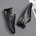 Miniatyrbilde 3 av 5: Herre fritidssko høykvalitets sneakers Frk8801 Black EU 41