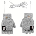 Miniatyrbilde 1 av 5: Hold deg varm og komfortabel hele vinteren med USB-varmehansker for kvinner og menn!