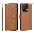 Telefondeksel i lær for Umidigi Note 100 4G / 5G / Note 100A Brown For Umidigi Note 100 4G / 5G /