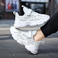Miniatyrbillede 5 af 5: Børnesko Skridsikre Åndbare Casual Sportssko F2031 White EU 34