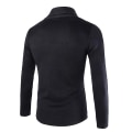 Miniatyrbilde 2 av 5: Herre Solid Blazer Cardigan Langermet Casual Slim Fit Genser Jakke Strikkejakke 2XL C