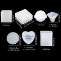 Miniatyrbillede 5 af 5: Epoxy Harpiks Formsæt, Silikonforme, Epoxy Harpiks Kit, Epoxyforme Inkluderende Sfærisk, Terning, Pyramide, Askebægre, Underlag, DIY Sæt Harpiksstøbe W
