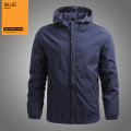 Miniatyrbilde 4 av 5: Vår Høst Herre Streetwear Oversized Løs Cardigan Jakke For Løping Gåing Camping Gray L