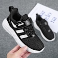 Miniatyrbillede 2 af 5: Børnesneakers Skridsikre Åndbare Sportsløbesko H623 Black EU 32