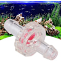 Miniatyrbillede 5 af 5: 10 stk Akvarium Luftpumpe Kontrolventiler Plastik Envejs Ikke-Retur Kontrolventil Vandstop Tilbehør Til Fiskekum(7mm)