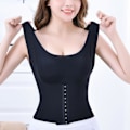 Miniatyrbillede 2 af 5: 4-i-1 Taljetrænere BH Kvinder Åndbart Shapewear Bryststøtte Tanktop 4XL Skin Color