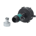 Miniatyrbillede 5 af 5: 2-pak IBC vandslangeadapter, IBC vandtankforbindelse S60x6 med hane
