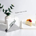 Miniatyrbillede 2 af 5: Cocktail Serviet Holder Rustfrit Stål Fritstående Drikkevare Serviet Dispenser Til Køkken, Restaurant, Bordplade