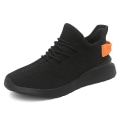 Miniatyrbillede 1 af 5: Kvinders Løbesko Letvægts Åndbare Vandresko Atletiske Mode Sneakers 1075 Black EU 35