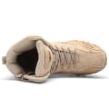 Miniatyrbillede 3 af 5: Herre High Top Taktiske Militærstøvler Udendørs Åndbare Mesh Sneakers 0L523 Brown EU 41