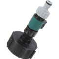 Miniatyrbillede 3 af 5: 2-pak IBC vandslangeadapter, IBC vandtankforbindelse S60x6 med hane