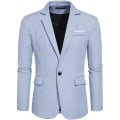 Pikkukuva 2 / 5: Miesten rennot bleiserit, slim fit -malliset puvuntakit, tyylikäs lovikaulusbleiseri Blue XL
