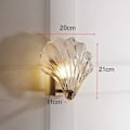 Miniatyrbillede 2 af 7: Indendørs Væglampe Kreativt Krystalglas Dekorativ Væglampe Moderne Messing Væglampe Transparent Farve - Tre Tone Belysning