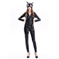 Miniatyrbillede 3 af 4: Halloween Kostumer Kattepige Kostumer Uniformer Jumpsuits Kostumer A A M