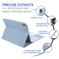 Miniatyrbild 3 av 5: Bluetooth-tangentbordfodral för iPad Pro/pro11/air/air2/air3/air4/mini6/10.9\"/10.2\"/10.5\"/8.3\"/9.7\" Purple Ipad Air3