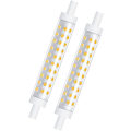 Miniatyrbillede 1 af 5: 2 stk. 10w R7s 118mm LED Pære Dæmpbar Varm Hvid 3000k 100W Halogen Reflektor Projektør [Energiklasse A++]