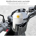 Miniatyrbilde 5 av 5: 1 stk. vannkoppholder, barnevogn-koppholder, sykkeltilbehør, multifunksjonell vannflaskeholder, egnet for barnevogner, sykler, rullestoler