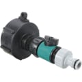 Miniatyrbillede 4 af 5: 2-pak IBC vandslangeadapter, IBC vandtankforbindelse S60x6 med hane