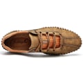Miniatyrbild 4 av 5: Herrhandsydda casual skor andningsbara mode sneakers 105 Yellow EU 41