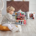 Miniatyrbillede 5 af 5: Hjørnebutik Byggeklodssæt, Byhus Model Sæt Legetøj Modulært Hus Byggeklodser Konstruktionssæt Og Samlelegetøj Gave Til Børn Alder 8+ /voksen