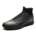 Miniatyrbillede 1 af 5: Herre Fodboldsko Pigge Fodboldsko Til Unge Ankelstøvler Atletisk Sneaker 2039-1 Black EU 44