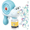 Miniatyrbild 1 av 5: Handburen bubbelmaskin, handburen bubbelblåsare | Tecknad snigelformad bubbelmaskin - Rolig utomhusbubblamaskin, helautomatisk bubbelblåsare