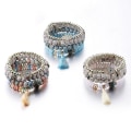 Miniatyrbillede 2 af 5: Multilags Perlearmbånd Mode Kvast Elastisk Armbånd Elegante Tilbehør Gave Til C