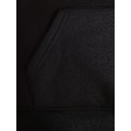 Miniatyrbild 5 av 5: Solid Kangaroo Pocket Hoodie, Casual Långärmad Hoodie För Höst & Vinter, Damkläder black 4XL