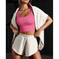 Miniatyrbilde 3 av 5: Dame 3-delt Tanktopper Yoga Crop Vest Topper set 5 M