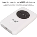 Miniatyrbild 5 av 5: 4G LTE WiFi-modem, WiFi Hotspot Mobile WiFi 5G Router med SIM-kort